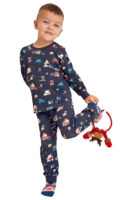Dječja duga pamučna božićna pidžama